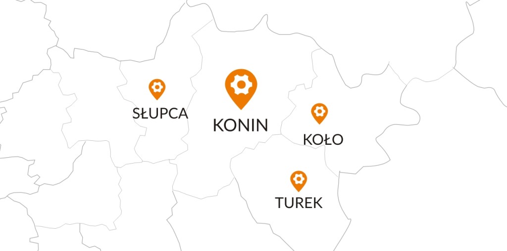 mapka CK KONIN